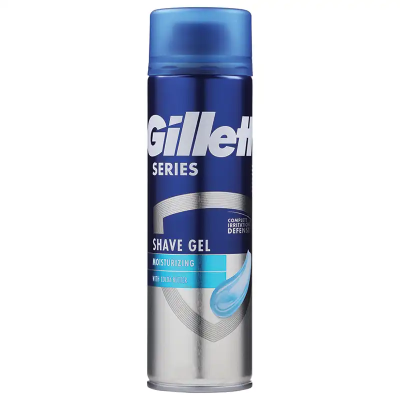 ژل اصلاح ژیلت Gillette مدل Series حاوی زغال فعال حجم ۲۰۰ میل