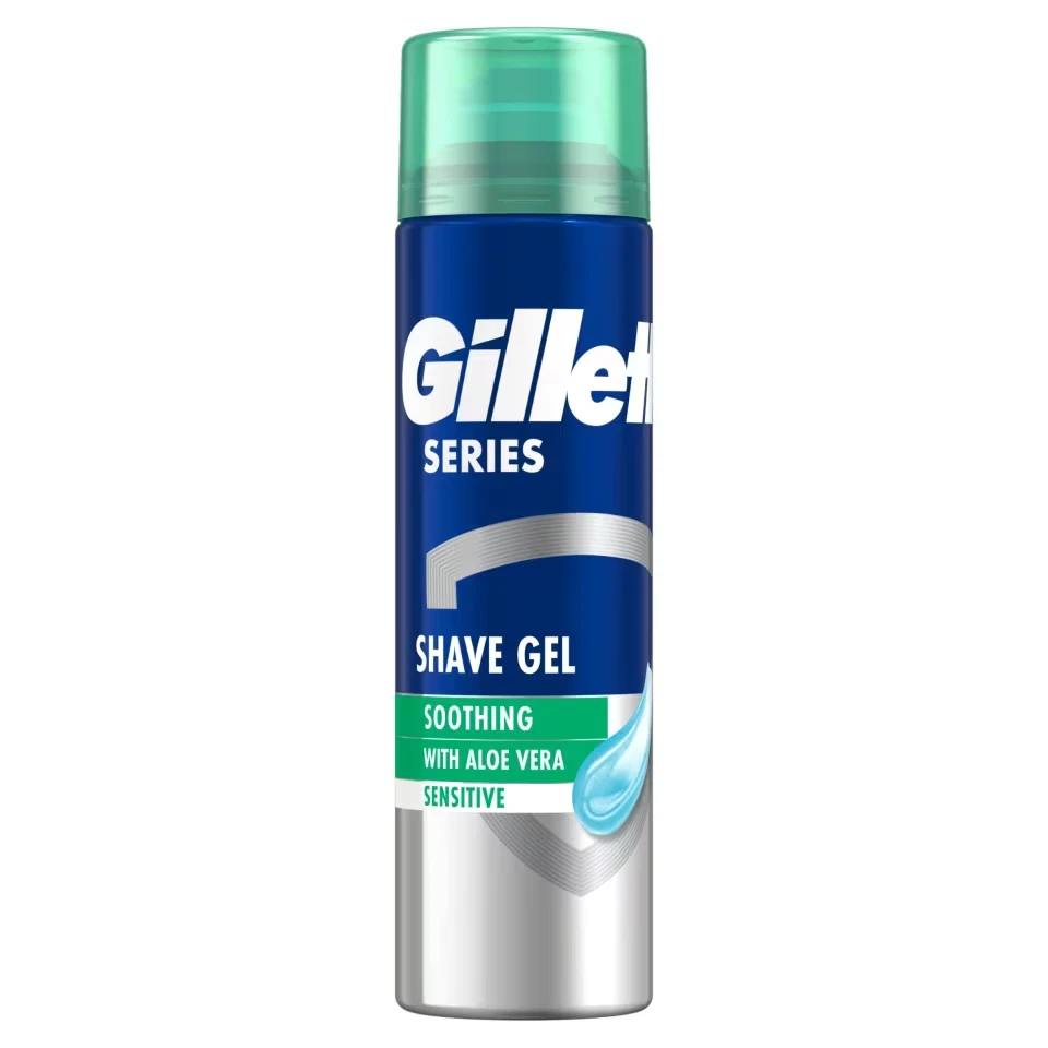 ژل اصلاح ژیلت Gillette Series مناسب پوست حساس حجم ۲۰۰ میل