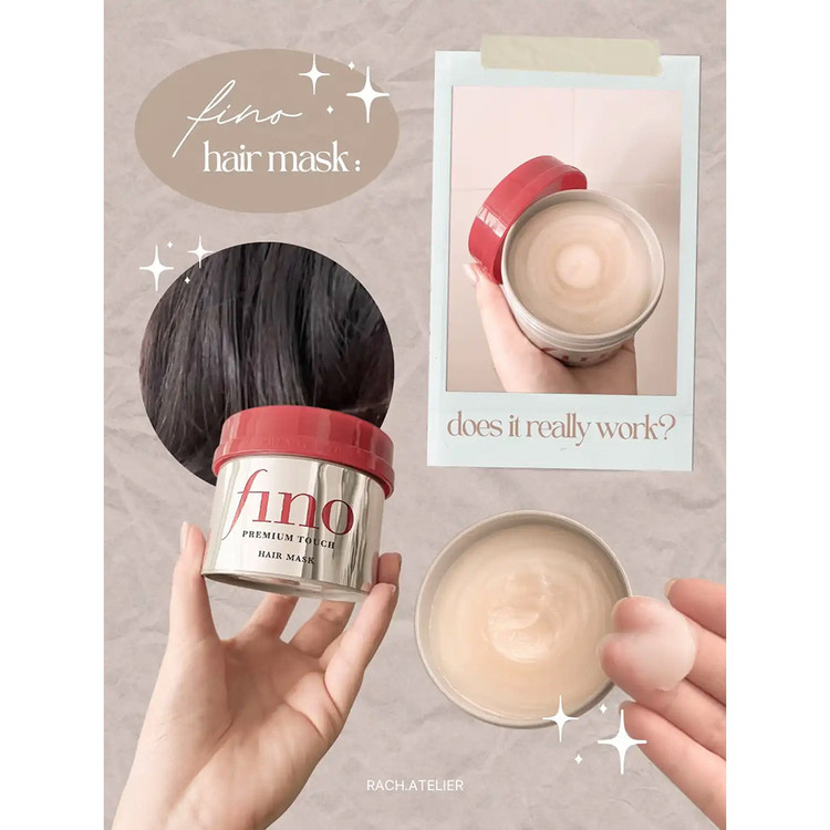 ماسک ترمیم کننده مو فینو پریمیوم تاچ شیسیدو Fino Hair Mask حجم ۲۳۰ گرم